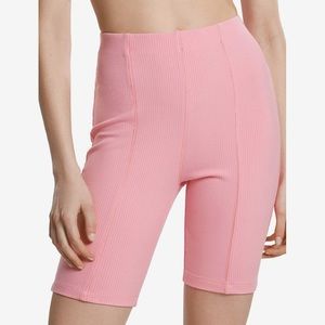 ‼️CLEARANCE 2 for $10‼️ Juicy couture rib biker shorts in pink popsicle